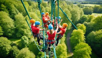 Kletterparks in Nordrhein-Westfalen: Action für jede Altersgruppe in schwindelerregender Höhe